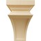 Ekena Millwork 3 1/2"W x 3 3/4"D x 6"H Mini Nevio Wood Corbel, Maple CORW03X03X06NEMA - alternate 4